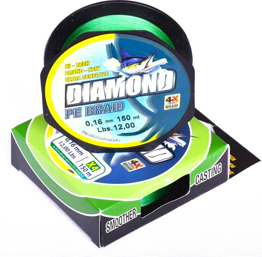 Bauer Diamond 4x 150mt İp Misina - 1