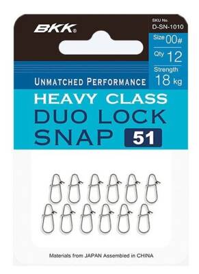 BKK Duolock Snap-51 Lrf ve Spin Klipsi