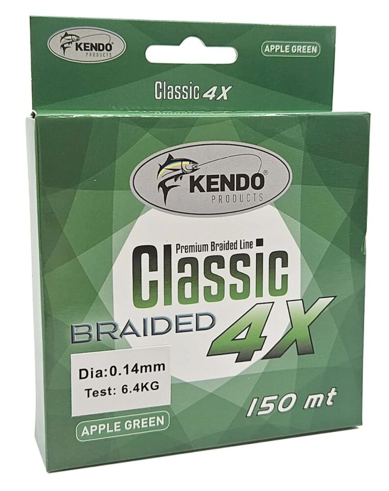 Kendo Classic 4x 150mt Apple Green İp Misina - 1