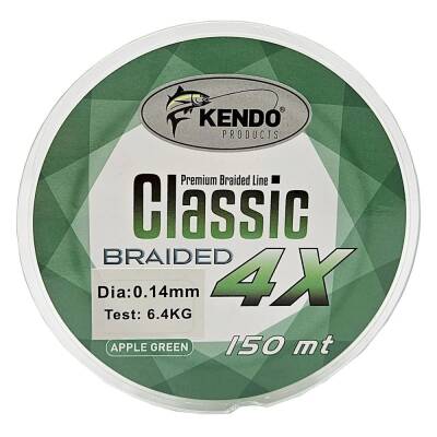 Kendo Classic 4x 150mt Apple Green İp Misina - 2