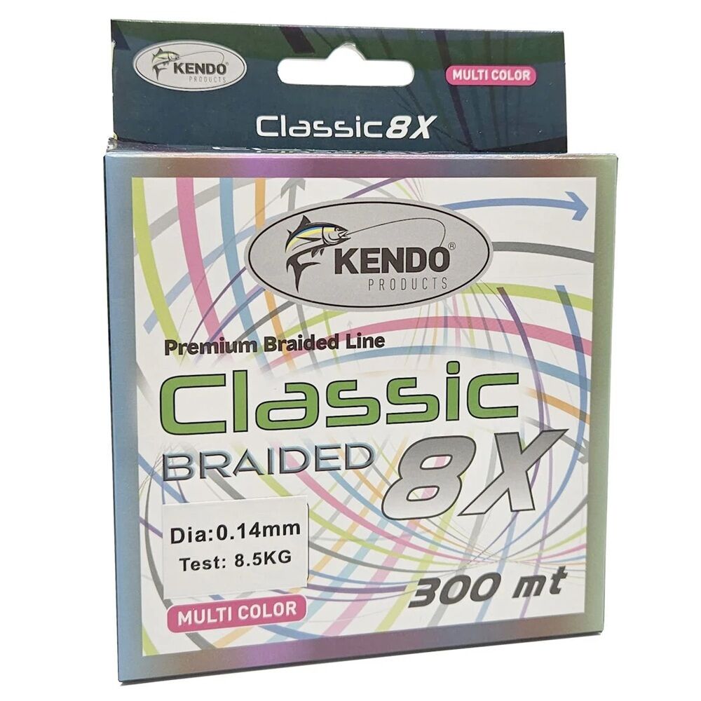 Kendo Classic 8x 300mt Multicolor İp Misina - 1